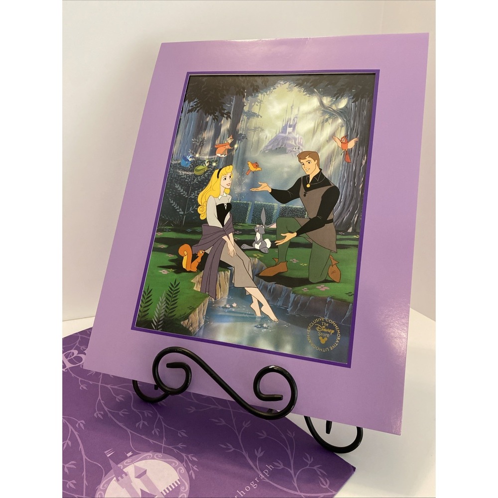Walt Disney Sleeping‎ Beauty Exclusive Commemorative Lithograph- New